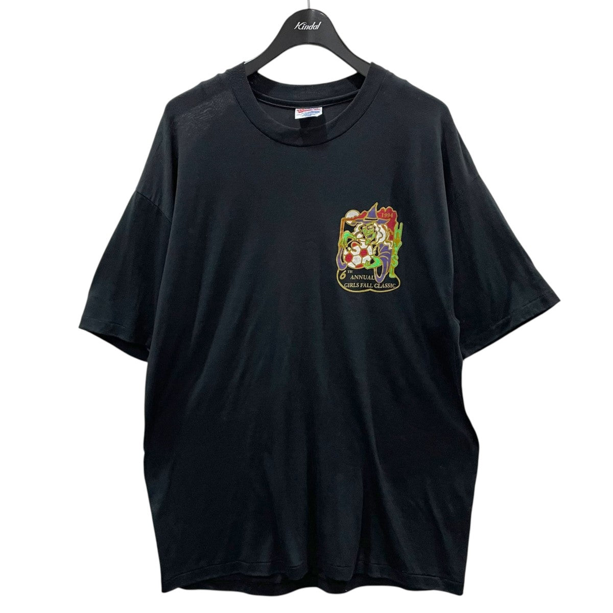 Hanes 90s プリントTシャツ 6th annual girls fall classic HEAVYWEIGHT 50／50 USA製 古着・中古-1枚目のアイテム画像