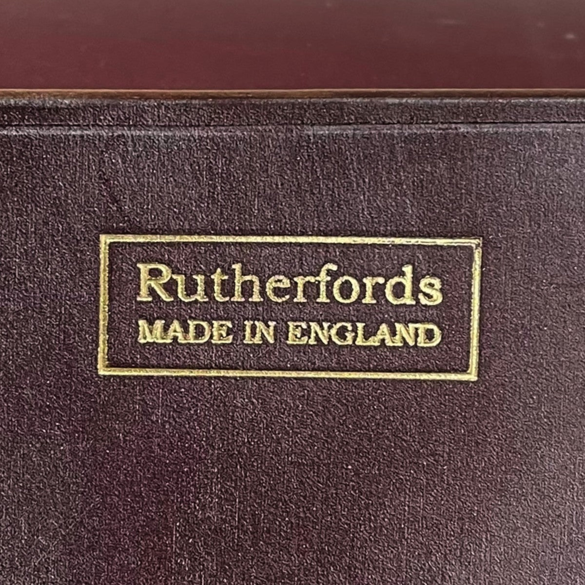 Rutherfords(ラザフォード) ブライドルレザー ミュージック