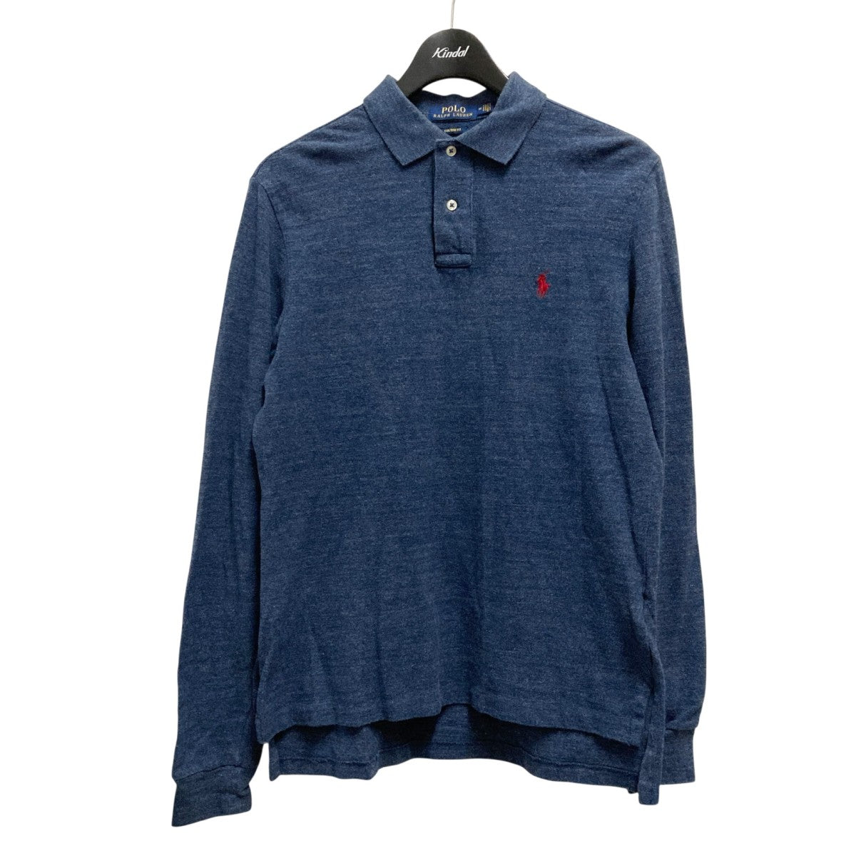 【新品未使用】POLO RALPH LAUREN 長袖ポロシャツ ライトブルーM POLO RALPH LAUREN - ポロバイラルフローレン ライトブルー 長袖
