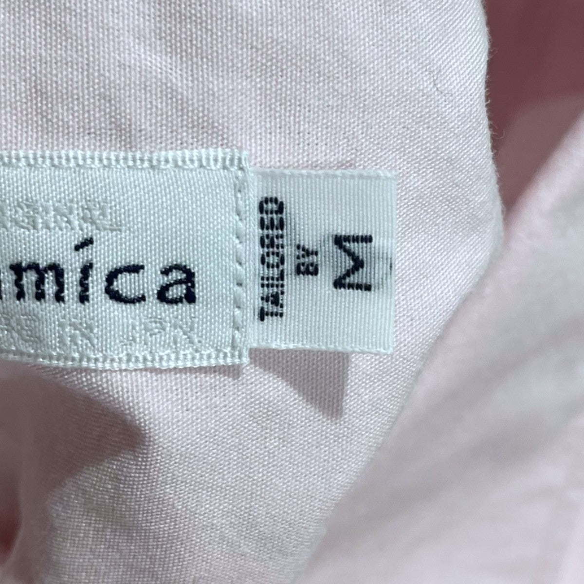 nanamica 半袖シャツ Regular Collar Wind S／S Shirt レギュラーカラーウィンドショートスリーブシャツ SUGS405 古着・中古-4枚目のアイテム画像