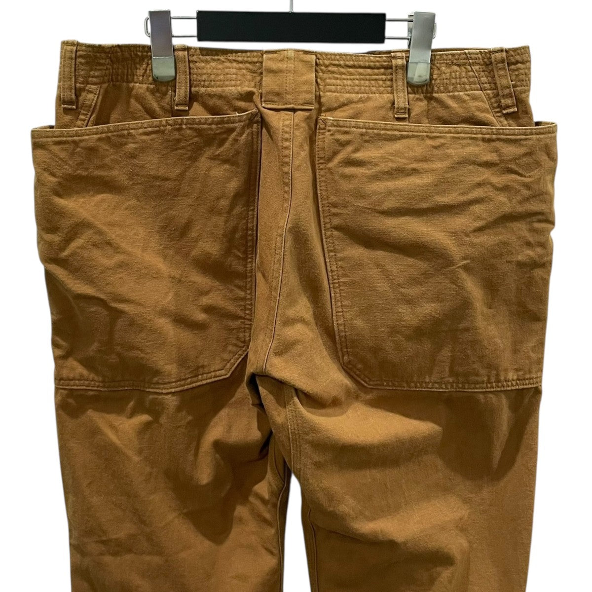 ササフラス　フォールリーフスプレーヤーパンツ　ブラウン SASSAFRAS(ササフラス) コットンパンツ FALL LEAF PANTS