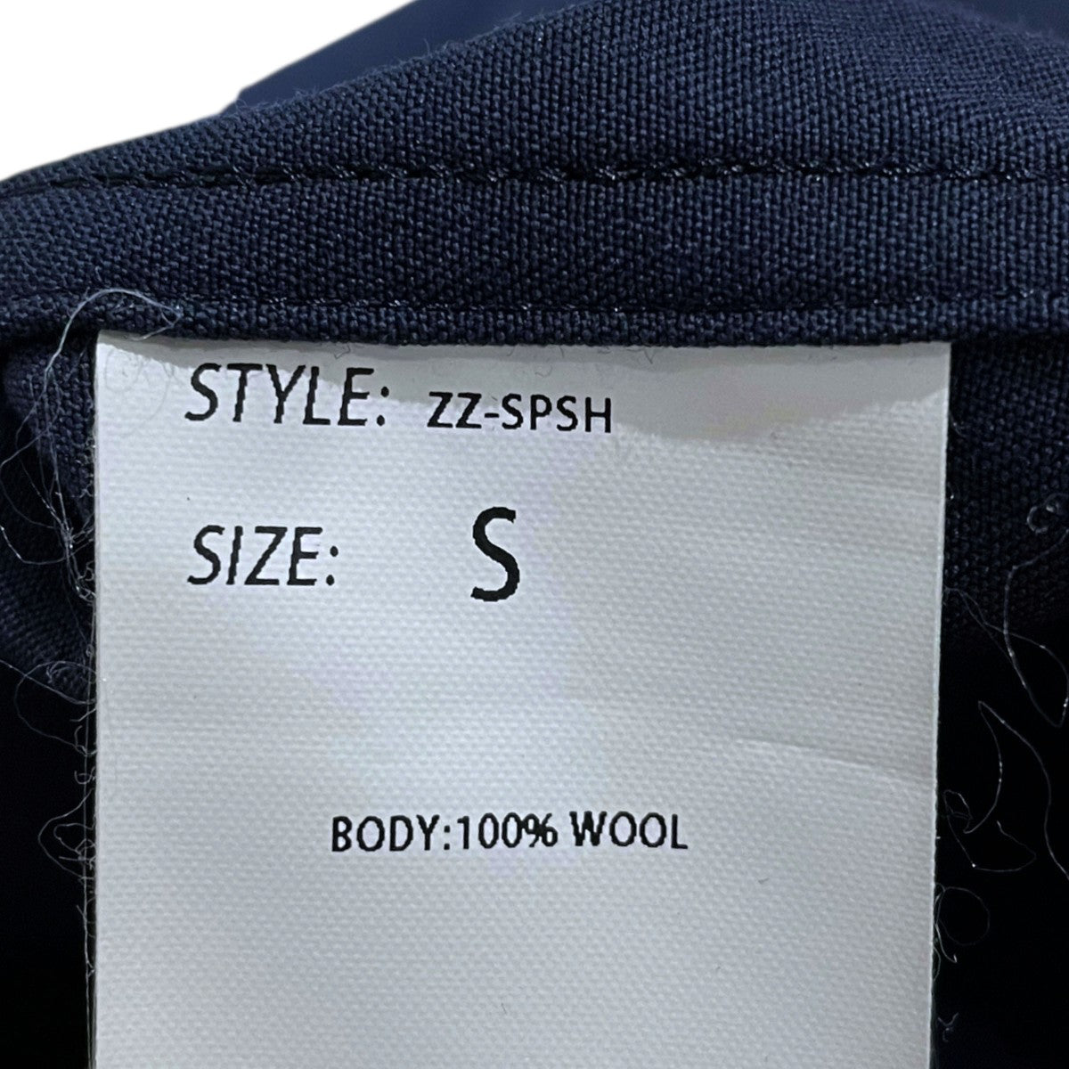 長袖シャツ WOOL STANDARD POCKET SHIRT ウールスタンダードポケットシャツ ZZ-SPSH
