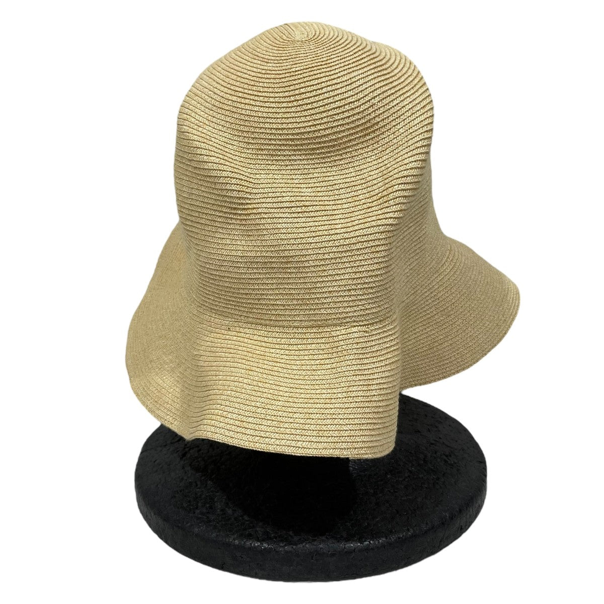 キジマタカユキ　PAPER BRAID SOFT HAT ストローハット Straw braid boater hat-ストローブレードボーダーハット-KIJIMA