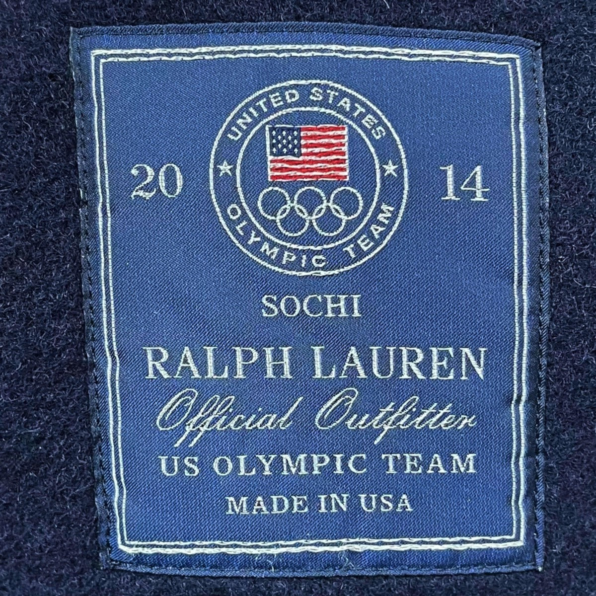 ポロジーンズ Ralph Lauren ワッペン ピーコート ネイビー Lサイズ ポロジーンズ Ralph Lauren ワッペン ピーコート ネイビー L