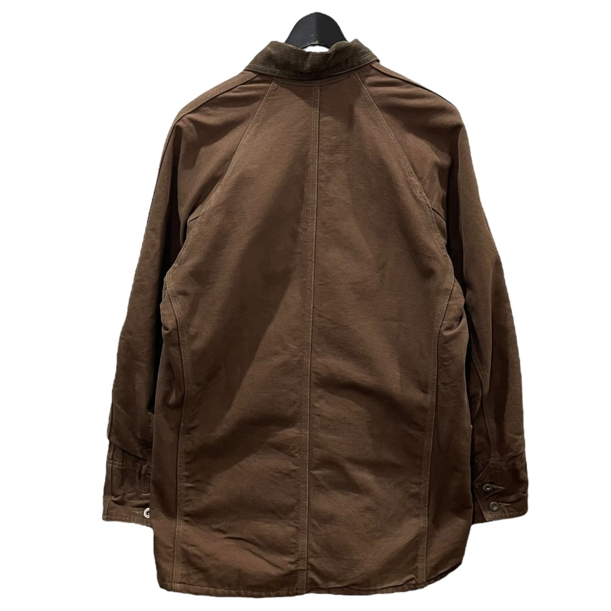 ブラウン コーデュロイ襟 カバーオール corduroy coverall] コーデュロイカバーオールブラウン | ハイヂ