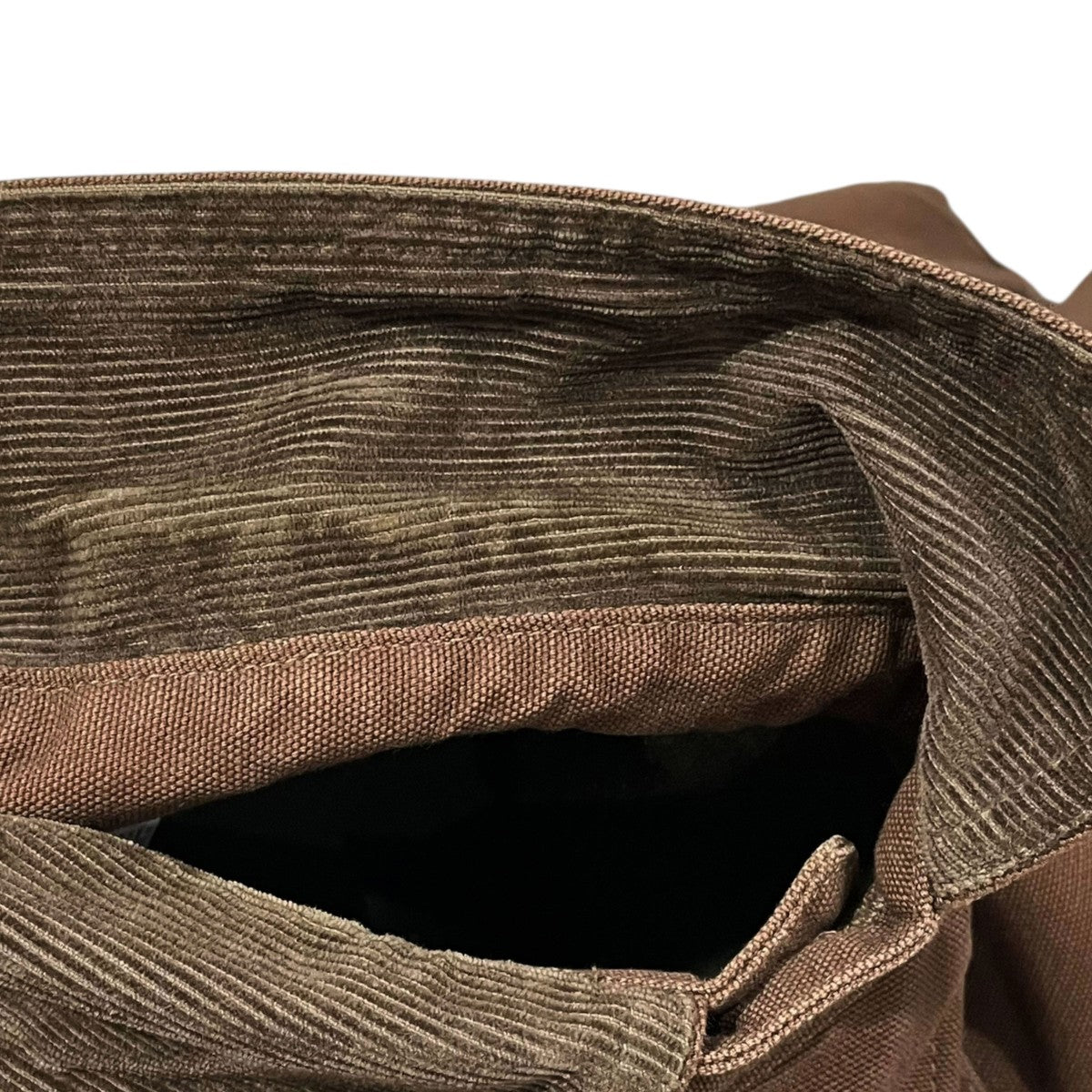 ブラウン コーデュロイ襟 カバーオール corduroy coverall] コーデュロイカバーオールブラウン | ハイヂ