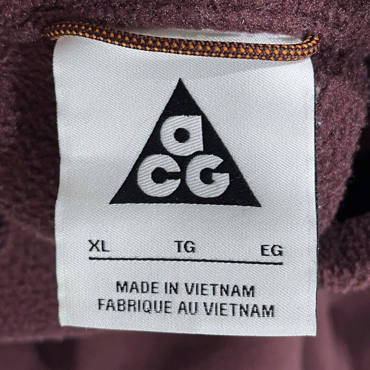 NIKE ACG メンズLサイズ ポーラテック ハーフジップ 裏起毛トップス ナイキ Nike ACG 
