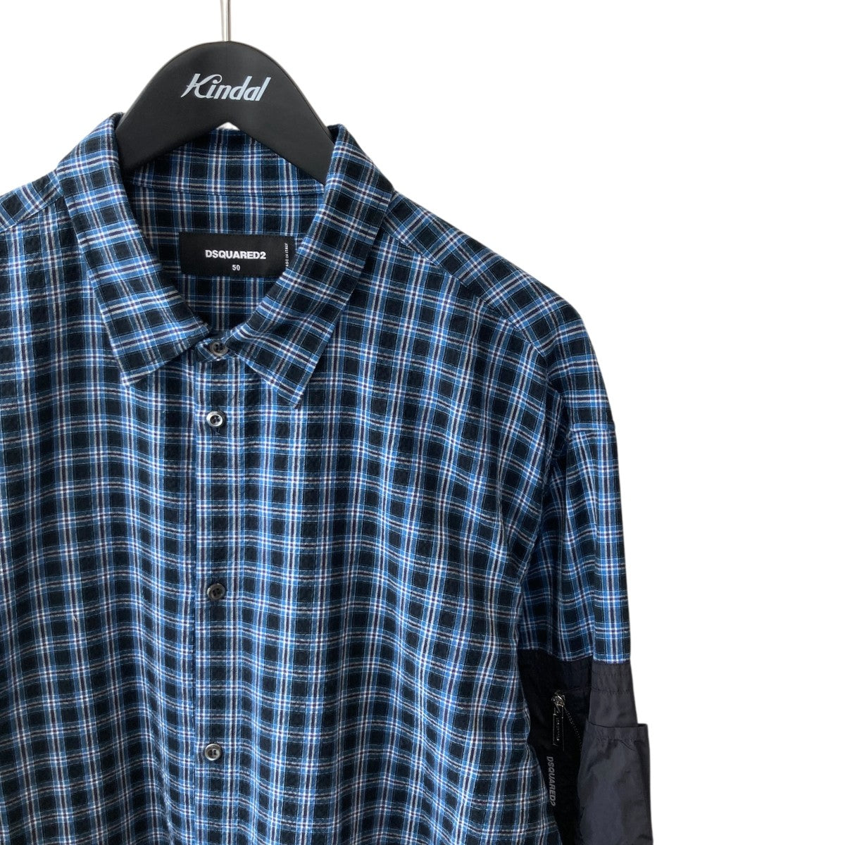 DSQUARED2 チェックシャツS74DM0685 古着・中古-3枚目のアイテム画像