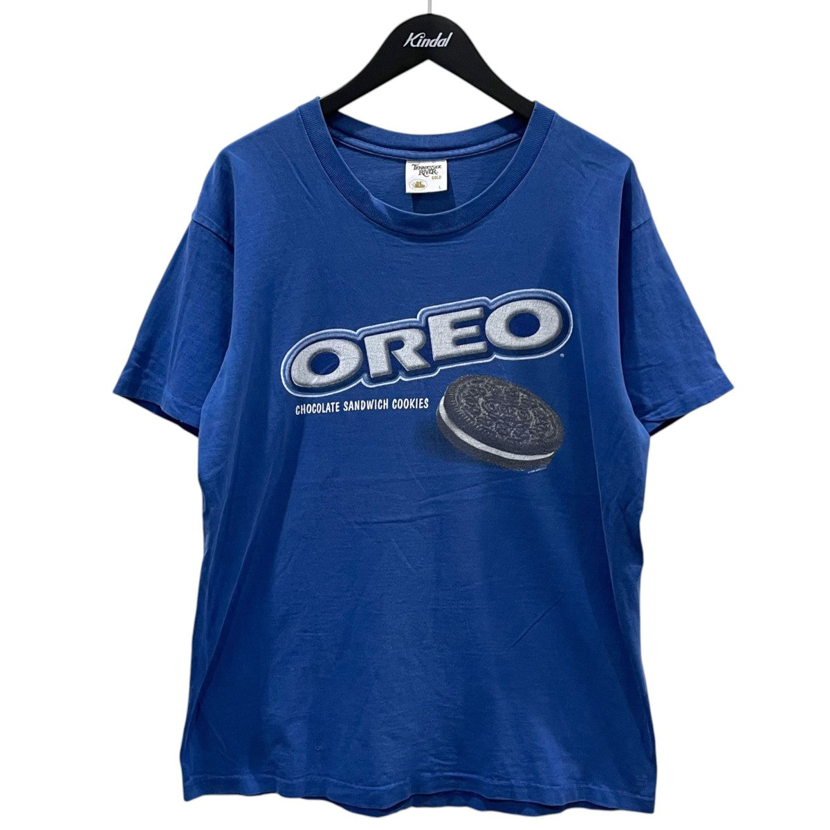 Tennessee River OREO オレオ プリントTシャツ GOLDライン MADE IN USA 古着・中古-1枚目のアイテム画像
