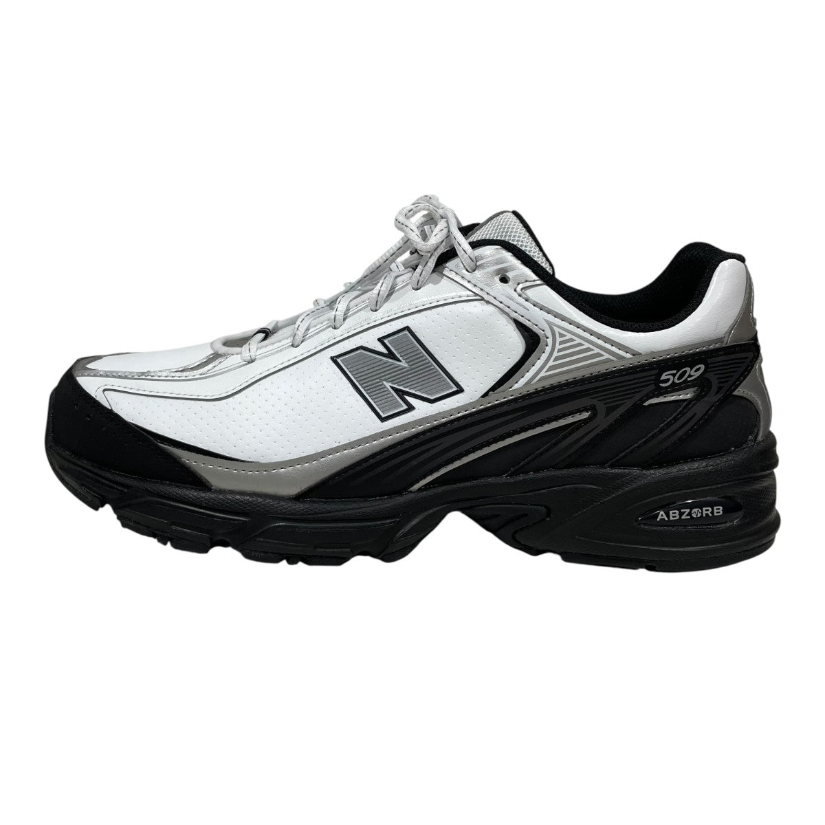 New Balance スニーカー ホワイト/ブラック 中古・古着通販】NEW BALANCE (ニューバランス) ローカット