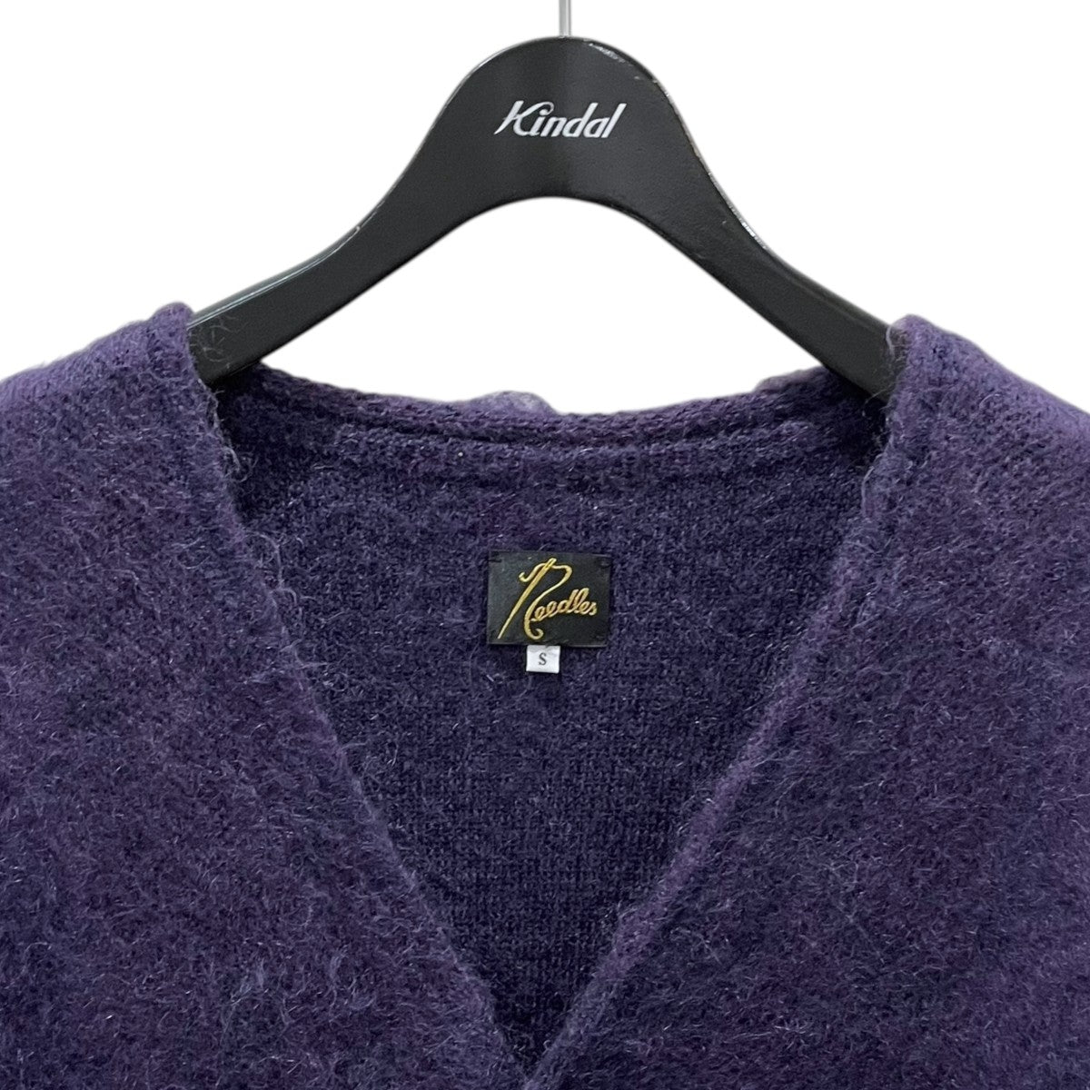 Needles(ニードルズ) Vネックニットカーディガン Mohair