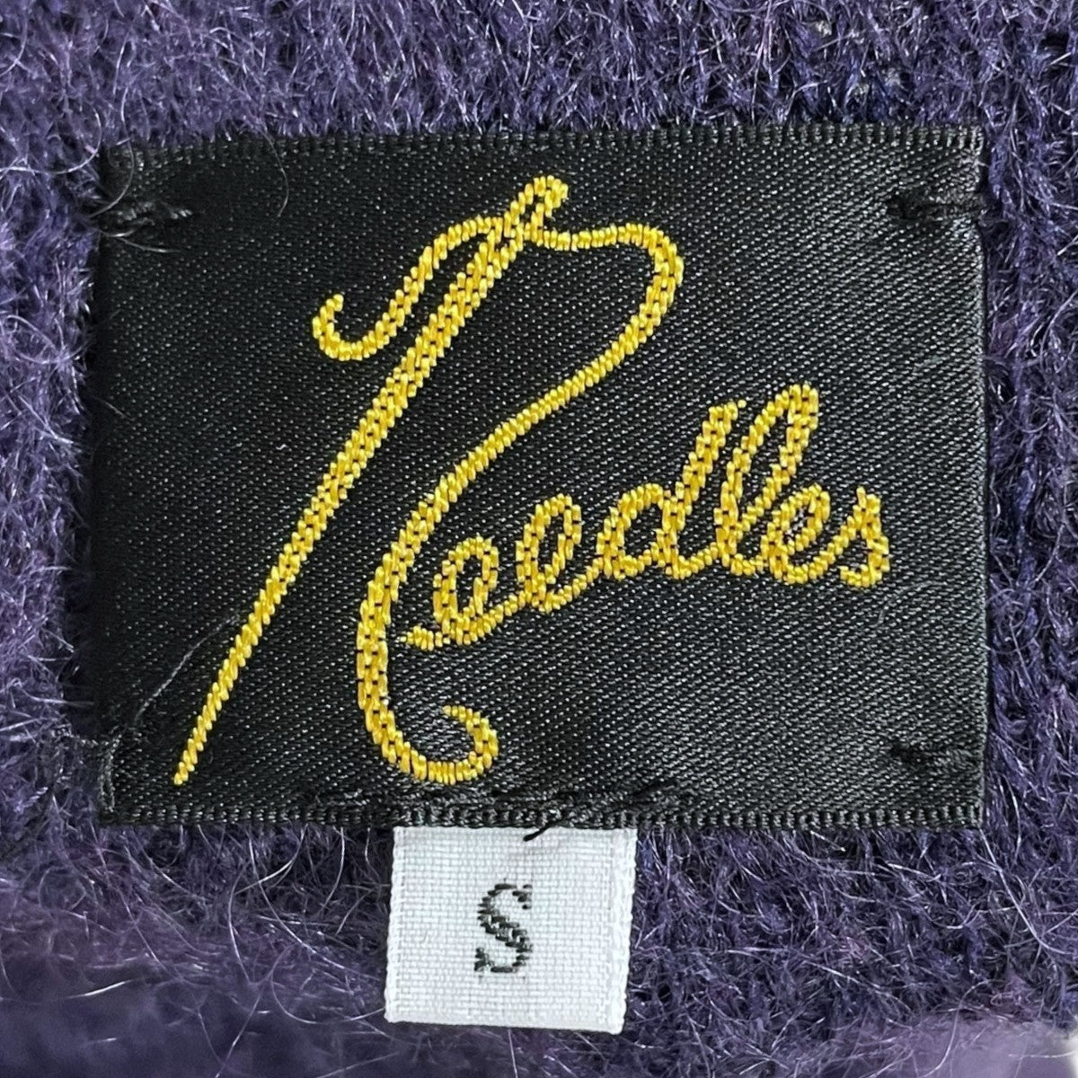 Needles パープルカーディガン Lサイズ org.jpg