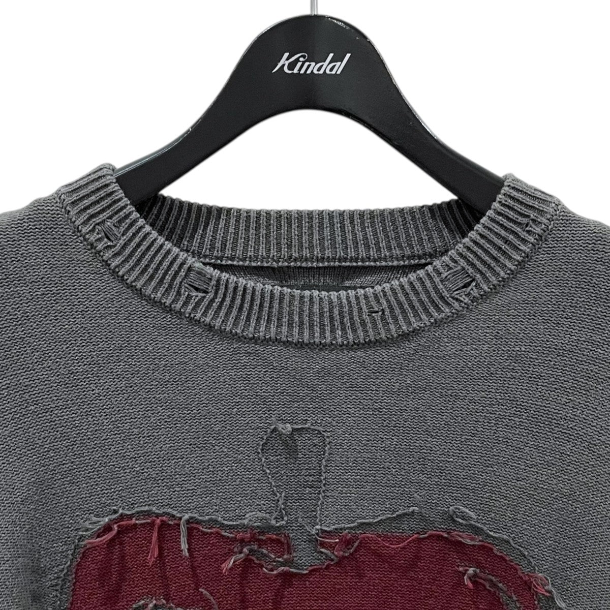 MAISON SPECIAL(メゾンスペシャル) ダメージ加工ニットセーター