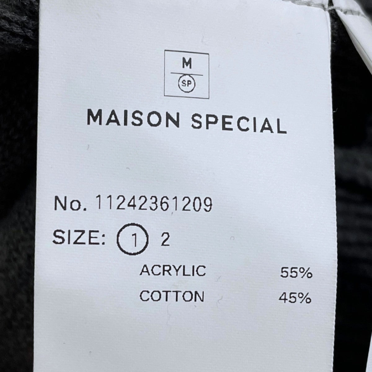 N-193 maison special バンドカラー　ホワイト　新品　サイズ1 THOMAS MASON/トーマスメイソン プライムオーバーバンドカラーシャツ