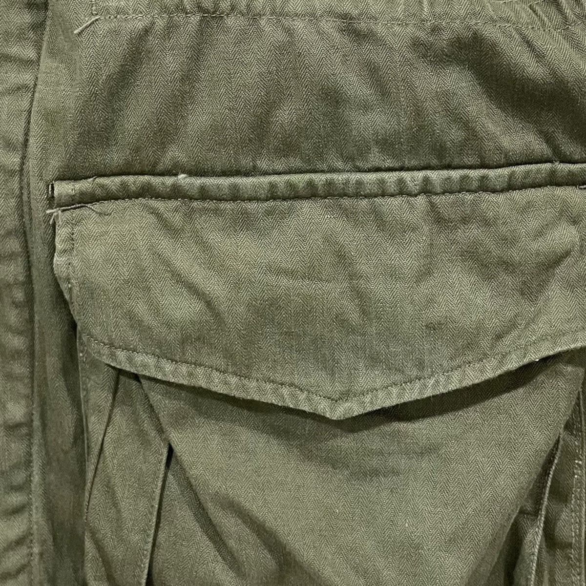 PHEENY ミリタリージャケット オリーブ French Army(フランス軍) M-47 ヘリンボーン ミリタリー