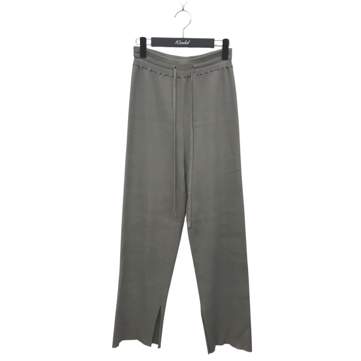 SACRA 22SSFINE TWIST COTTON PANTSニットパンツ122133111 古着・中古-1枚目のアイテム画像