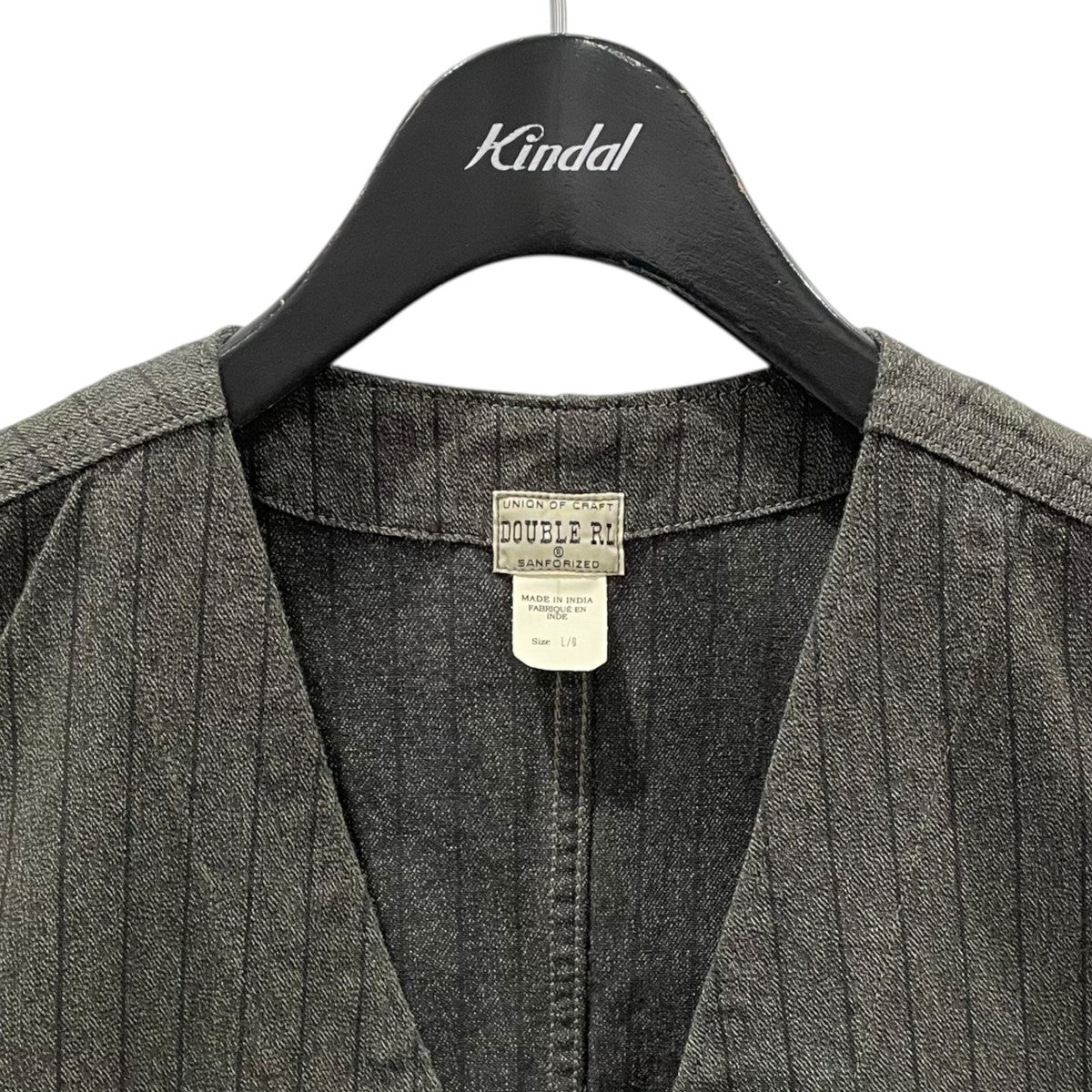 RRL(ダブルアールエル) ストライプ柄ベスト ストライプド ジャスペ