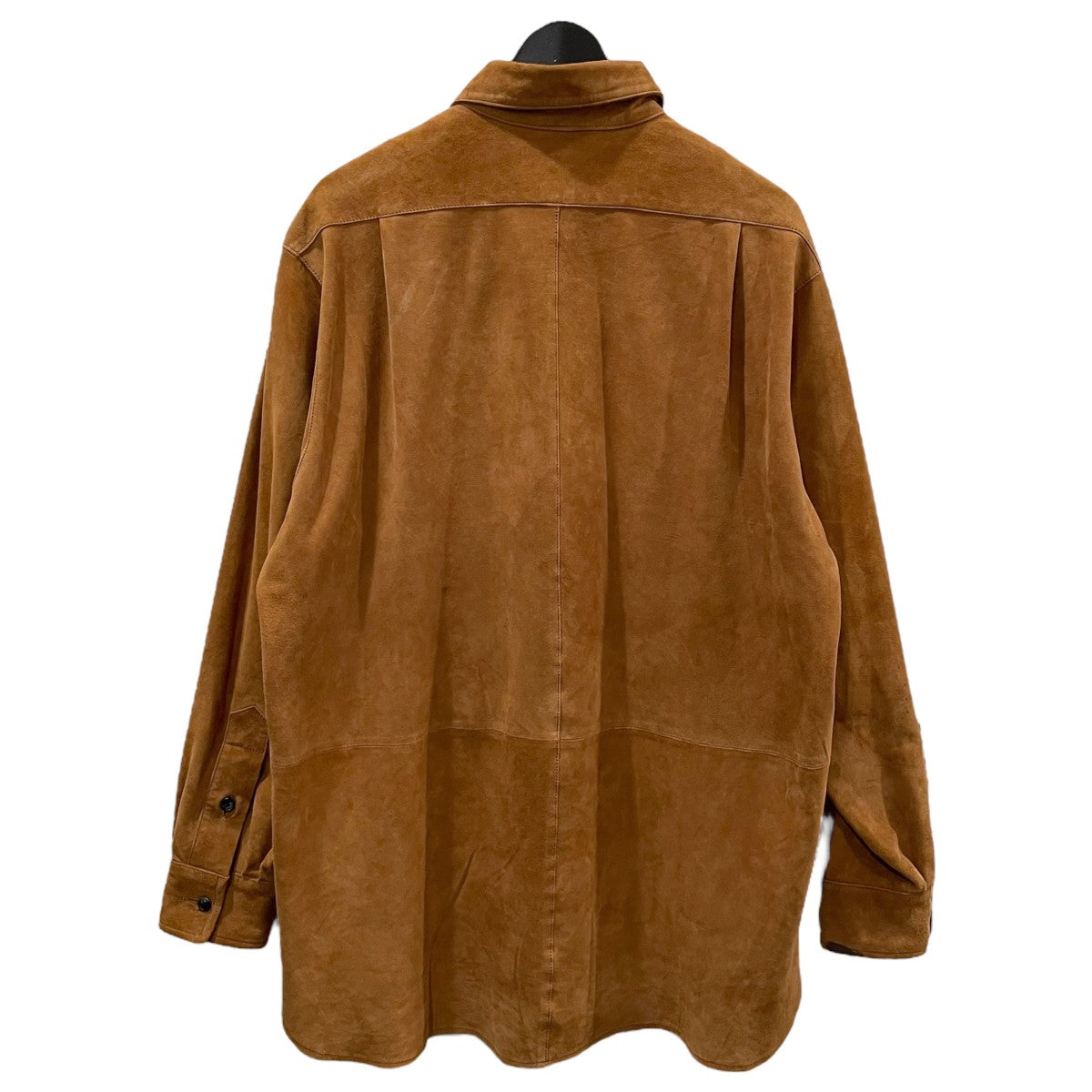 CCU(シーシーユー) レサーシャツ SHEEP SUEDE SHIRT シープスウエード