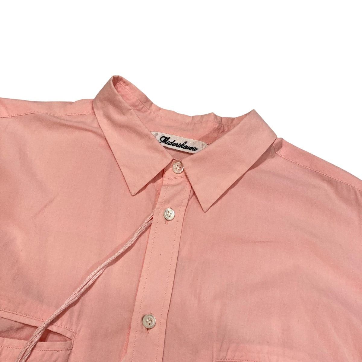 Midorikawa(ミドリカワ) 24SSWAIST ZIP SHIRTS長袖シャツMID24SS-SH04