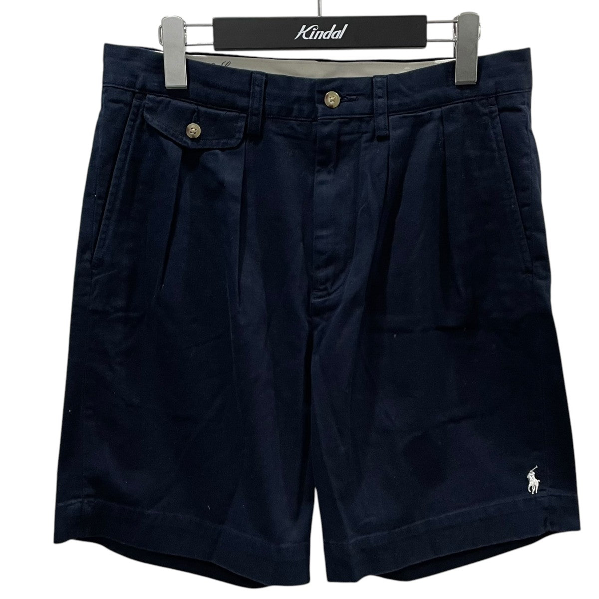 POLO RALPH LAUREN×BEAMS ハーフパンツ THE BIG CHINO 2Pleats Short ザ ビッグ チノ ツープリーツ ショート 古着・中古-1枚目のアイテム画像