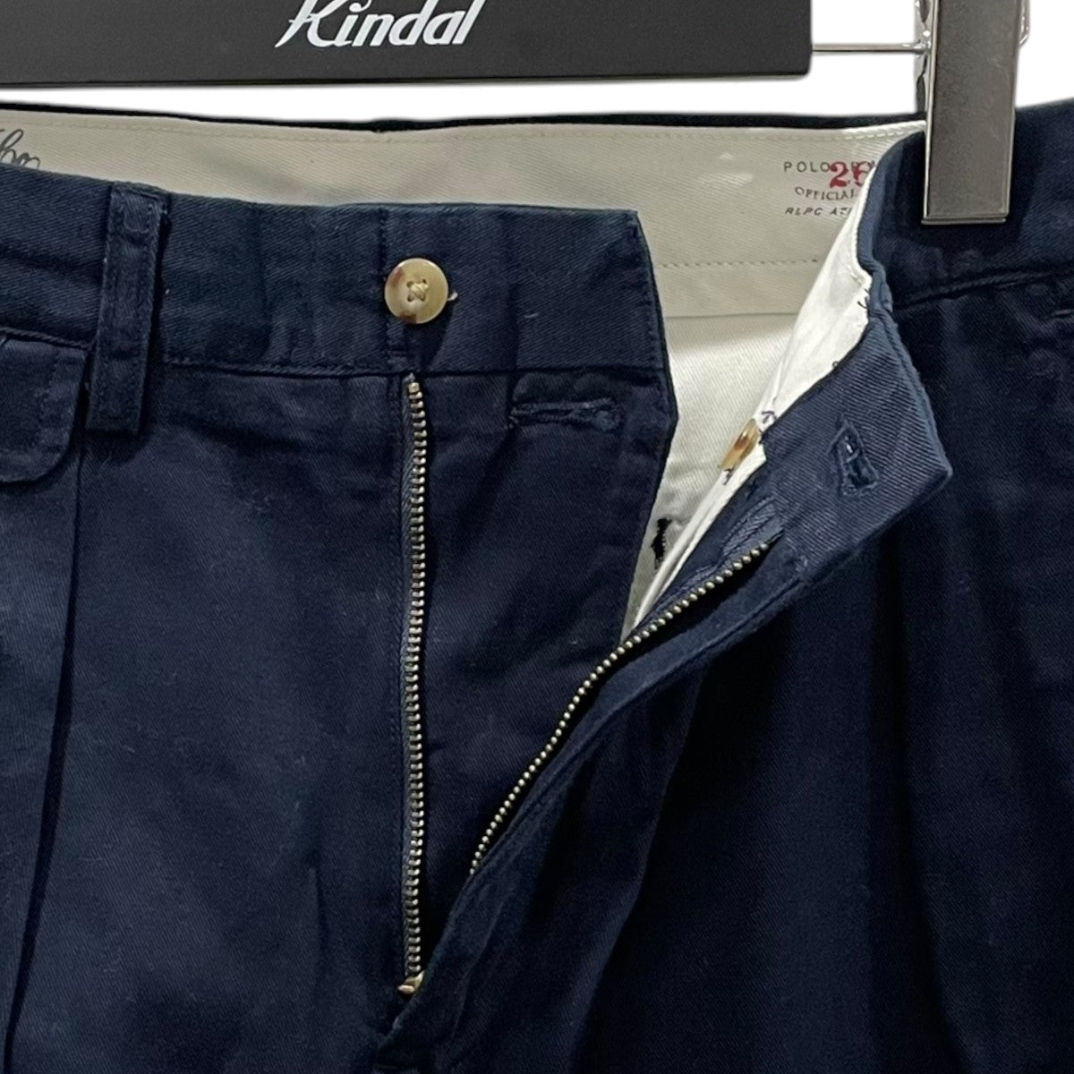 POLO RALPH LAUREN×BEAMS ハーフパンツ THE BIG CHINO 2Pleats Short ザ ビッグ チノ ツープリーツ ショート 古着・中古-3枚目のアイテム画像