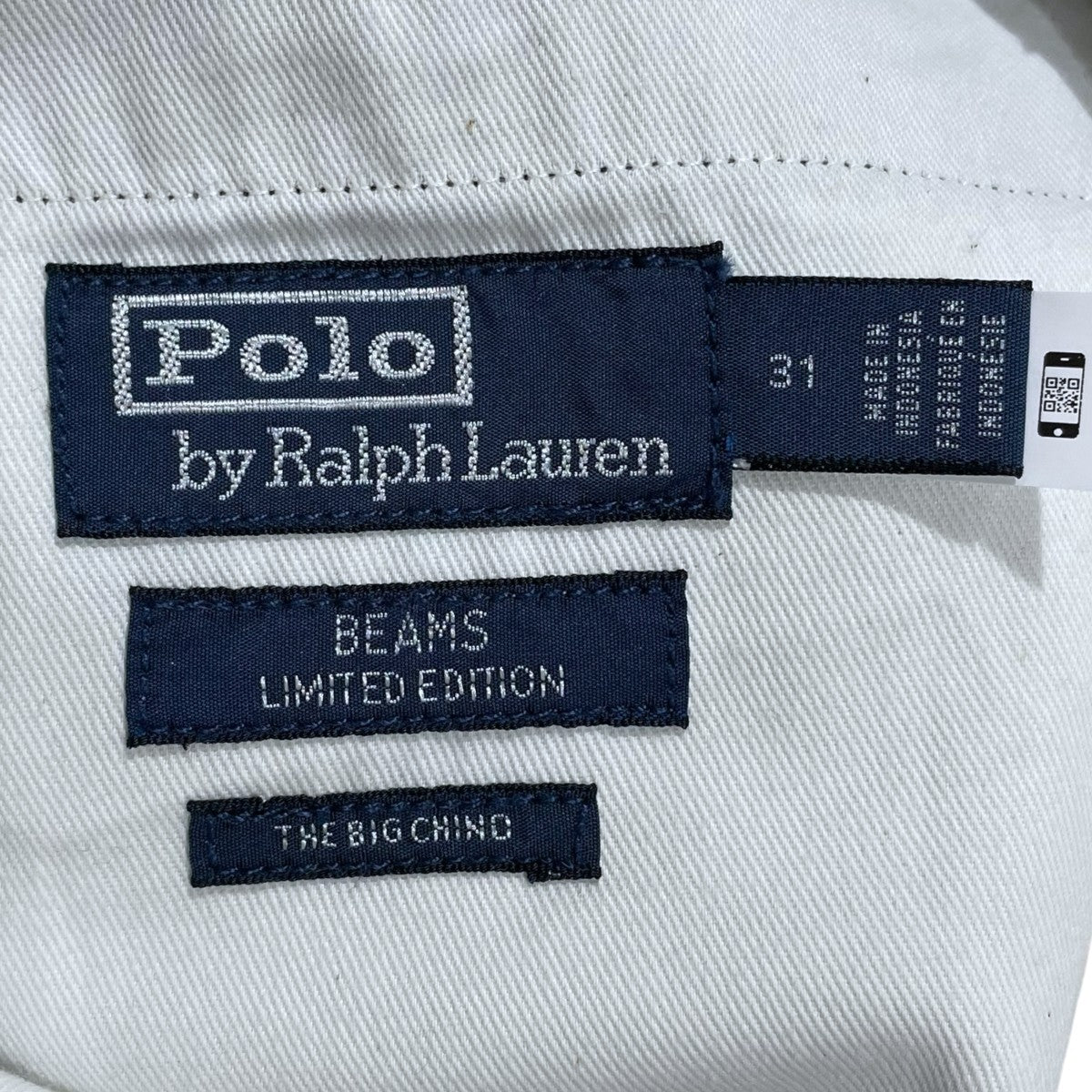 POLO RALPH LAUREN×BEAMS ハーフパンツ THE BIG CHINO 2Pleats Short