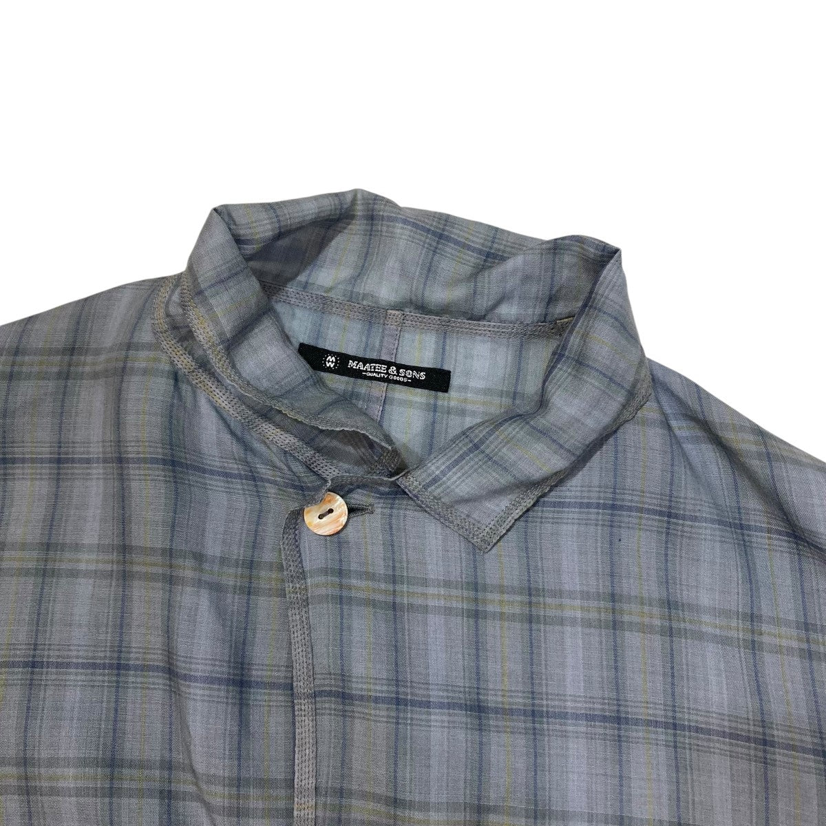 MAATEE＆SONS 25SS折って折ってshirts JACKETテーラードジャケットMT5103-0009D 古着・中古-3枚目のアイテム画像
