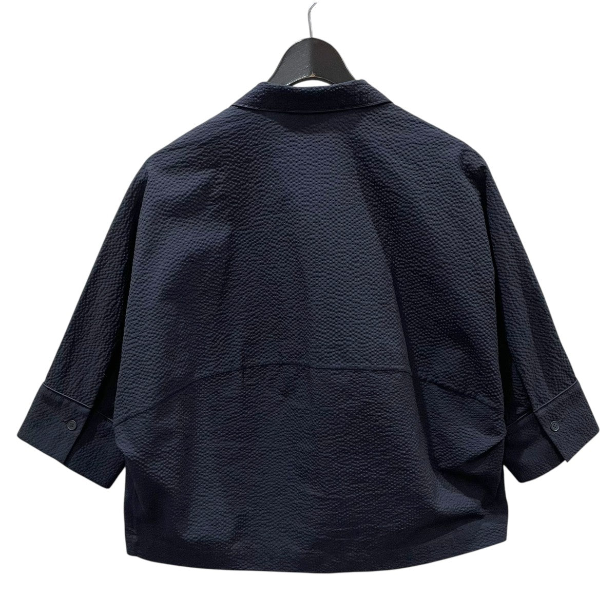 MACPHEE コットンポリエステルサッカー パジャマシャツジャケット 12-07-32-07431 古着・中古-2枚目のアイテム画像