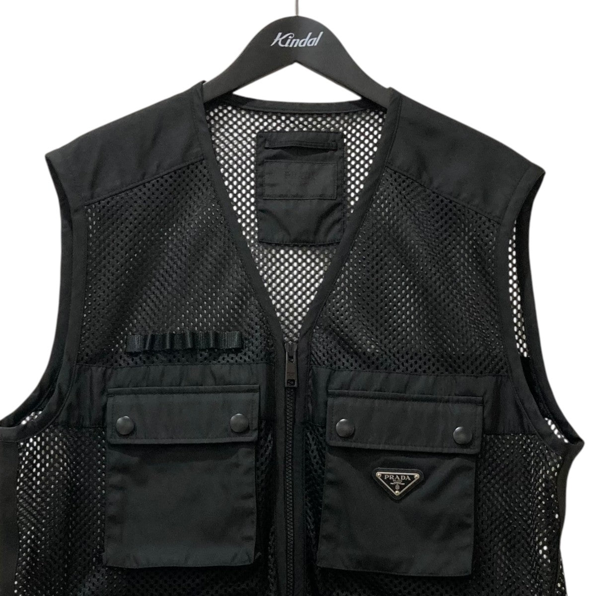 PRADA(プラダ) メッシュナイロンベストSGB945 SGB945 ブラック サイズ 