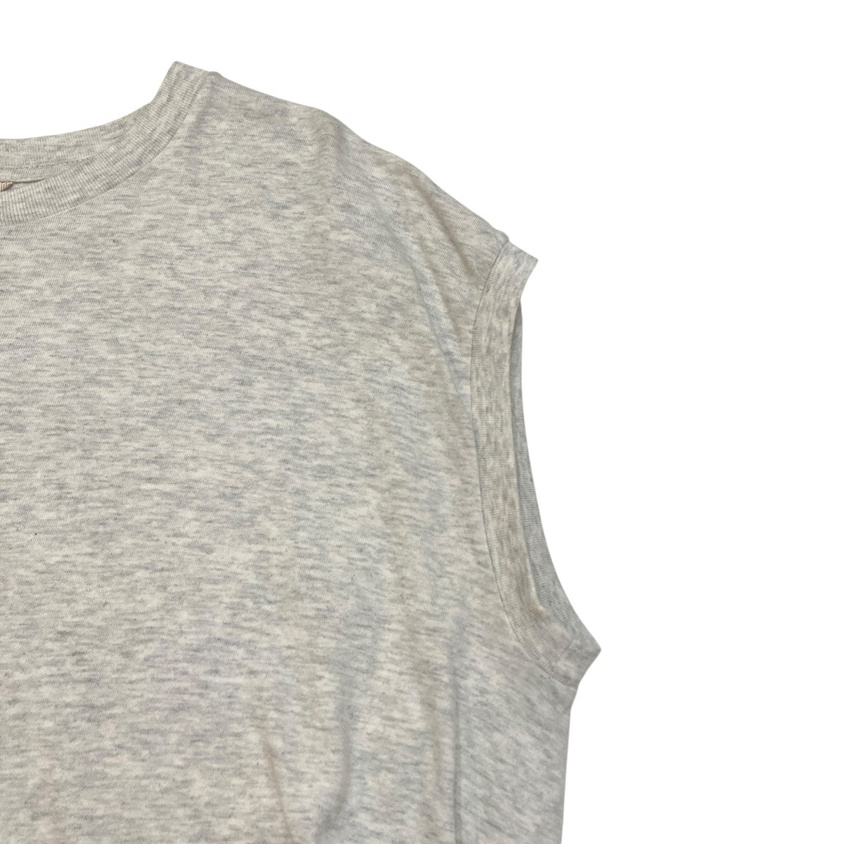 SEAMLESS CREW NECK SLEEVELESSノースリーブカットソーA20ST07ST