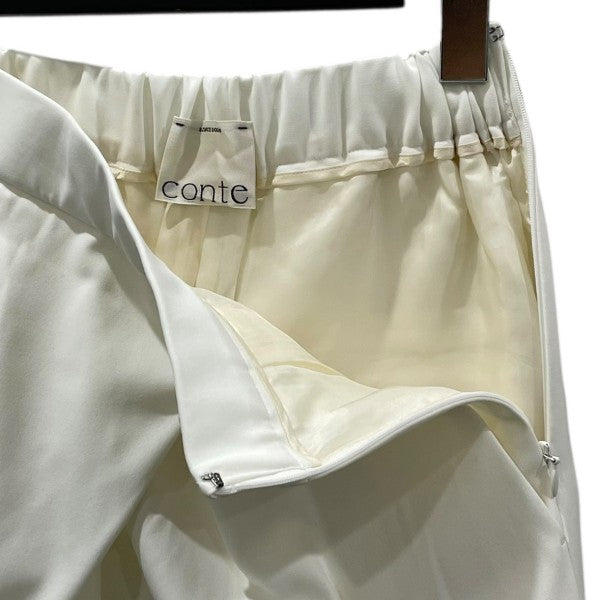 CONTE 25SS アシンメトリータックパンツ Asymmetry Tuck Pants 8514-144-0010 古着・中古-3枚目のアイテム画像
