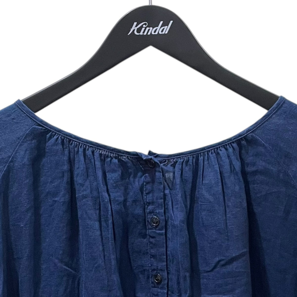 nest Robe 24SS 2WAYリネンロングワンピース リネンインディゴ墨染め2WAYドレス 01242-1029 古着・中古-3枚目のアイテム画像
