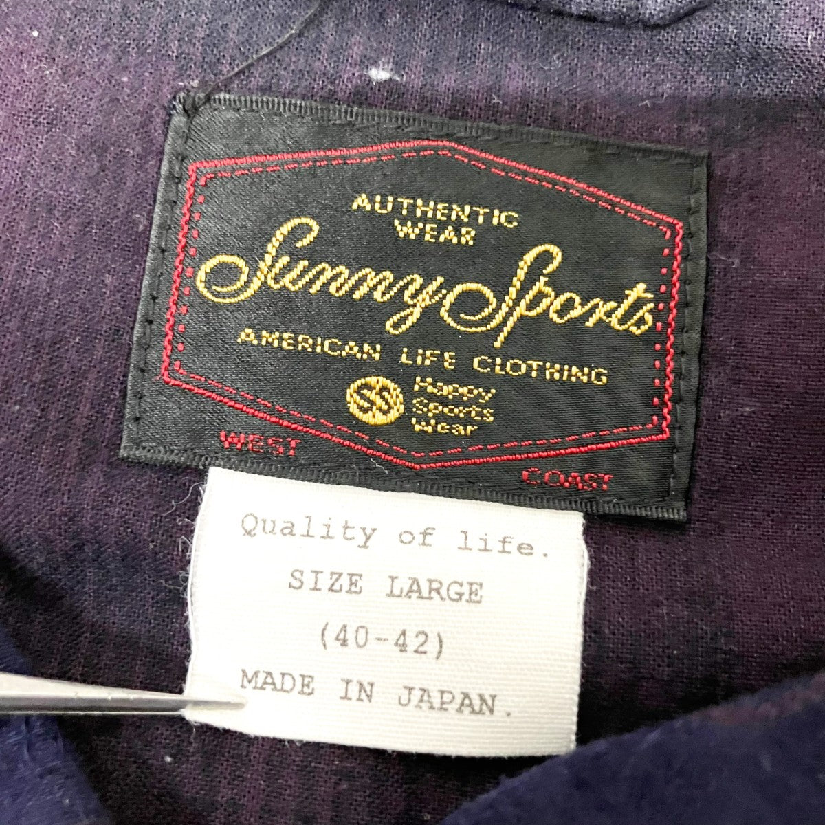 Sunny Sports 半袖シャツ 古着・中古-4枚目のアイテム画像