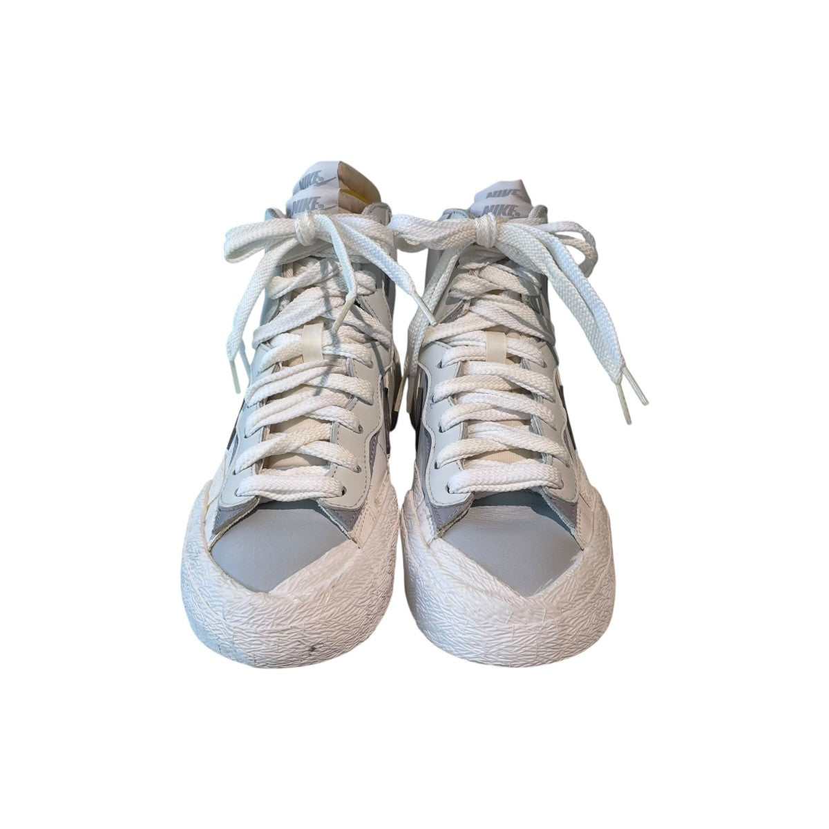BLAZER MID WHITE／WOLF GREYハイカットスニーカーBV0072-100