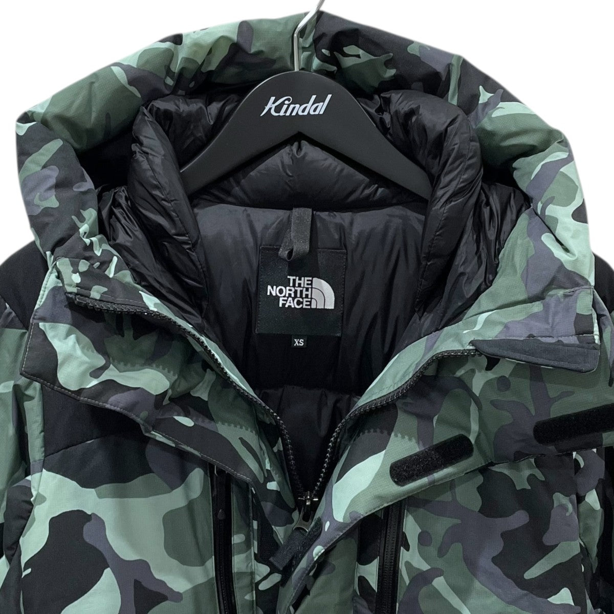 美品□THE NORTH FACE ザ・ノースフェイス  ND91951  Baltro Light Jacket カモフラ柄 GORE-TEX フーデッド ダウンジャケット M 正規品 THE NORTH FACE(ザノースフェイス) カモフラ柄ダウンジャケット