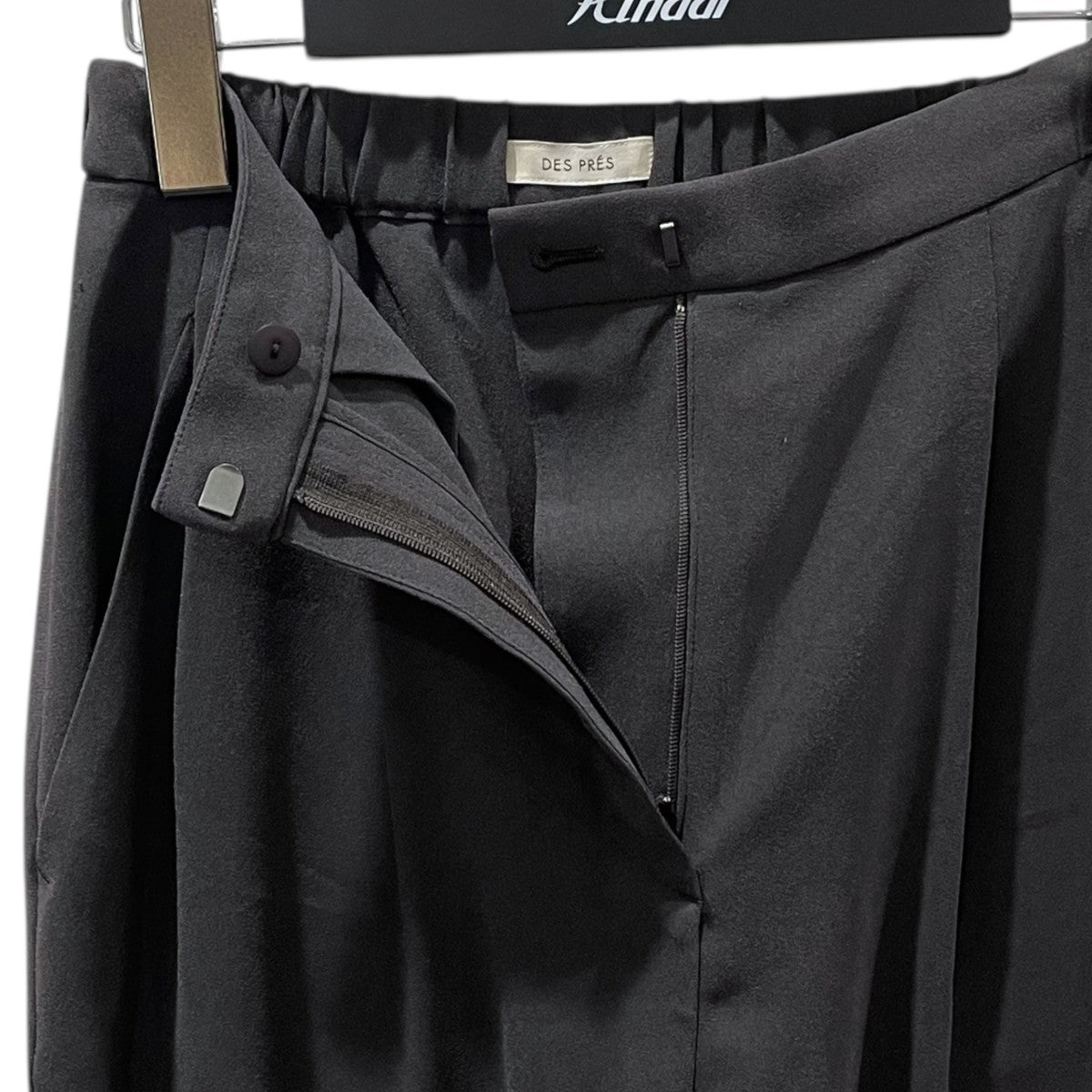 DES PRES 22SS テーパードパンツ ジャージーライクジョーゼット JERSEY LIKE GEORGETTE PEGTOP PANTS ペグトップパンツ 22-04-12-04305 古着・中古-3枚目のアイテム画像