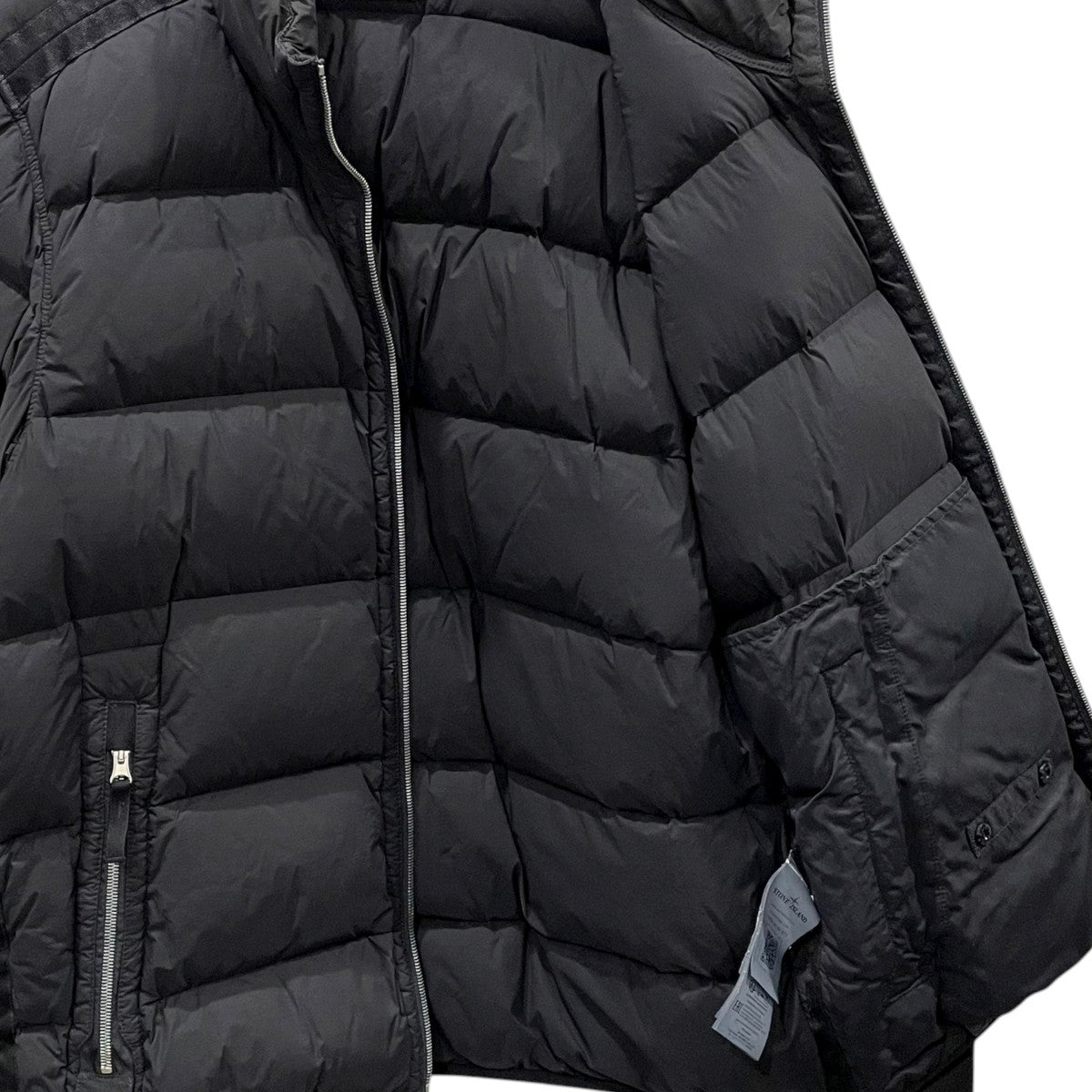 23AW ナイロンサテン ガーメントダイ スタンドカラーダウンジャケット Nylon Satin Garment Dyed Stand Collar Down Jacket 791544028