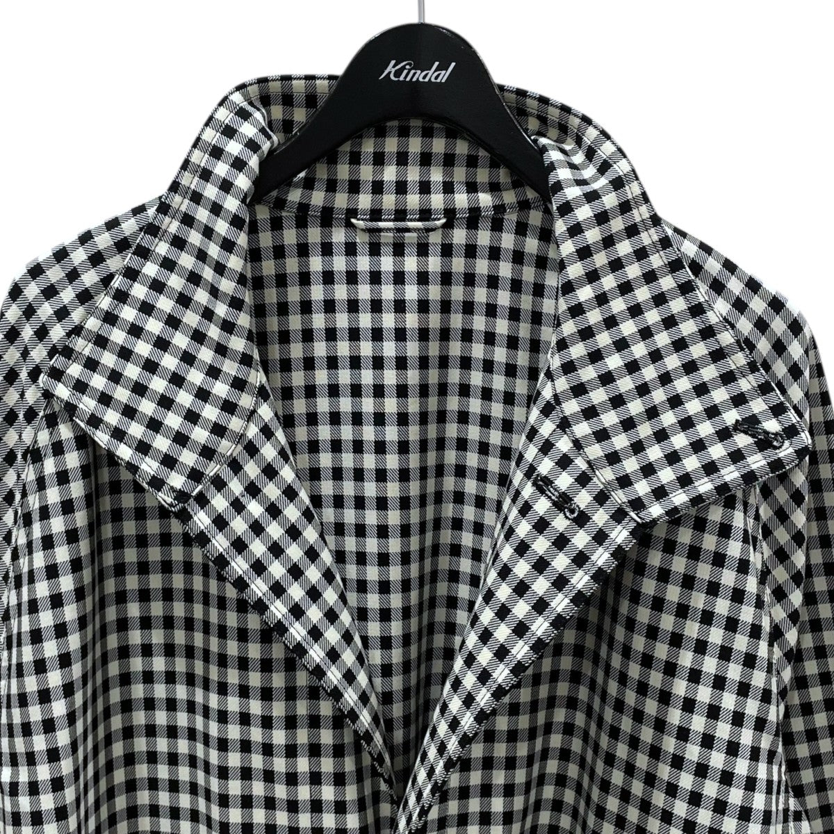新品CABaNキャバンコットンカシミアチェックジャケット caban（キャバン）の「コットンカシミヤチェックジャカード