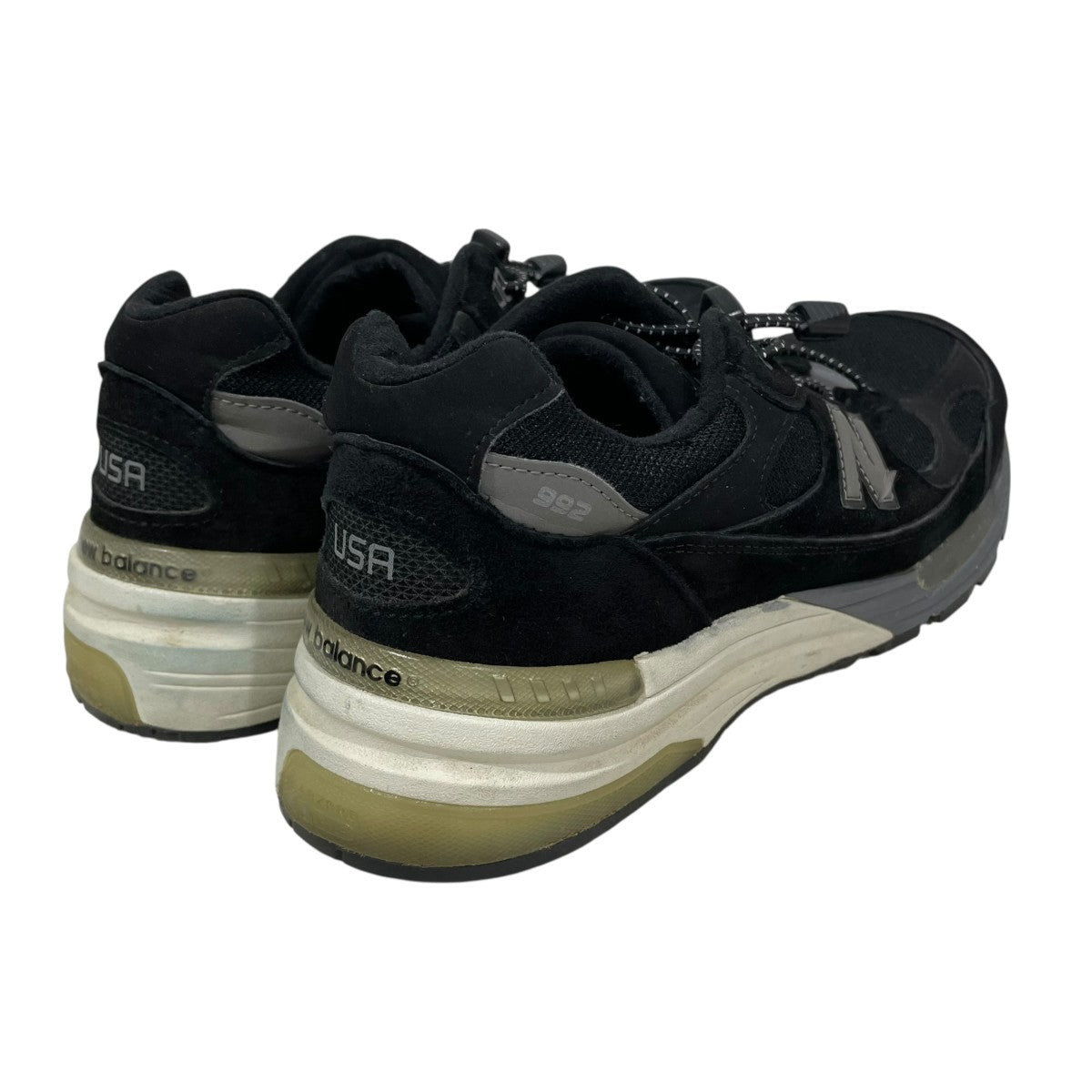 ニューバランス M992 BL Usa製 ブラック/グレー US10D 28cm New Balance M992BL ニューバランス M992 BL アメリカ製 米国製 USA NB