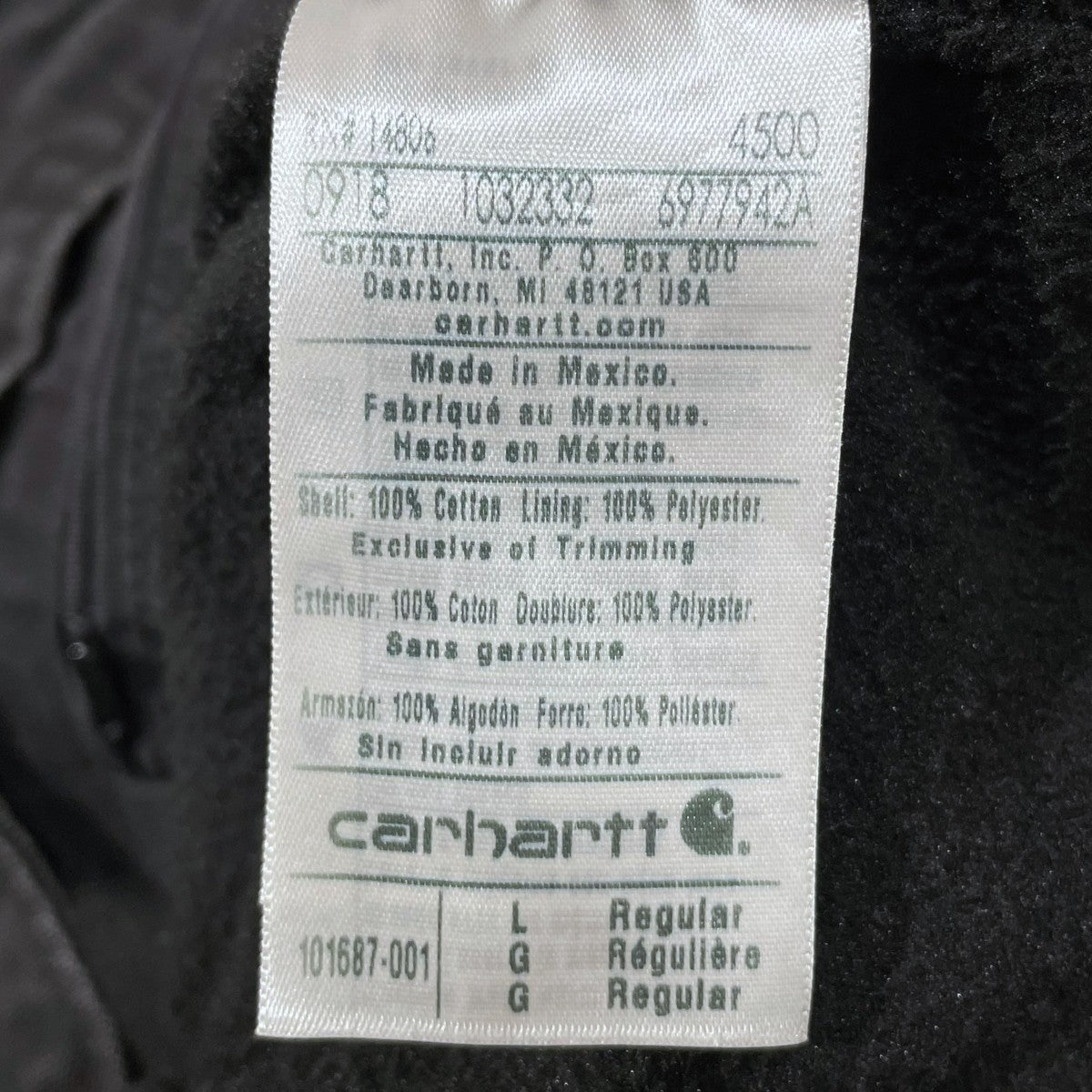 CarHartt(カーハート) ジップアップフーデッドベスト Hooded Vest Duck