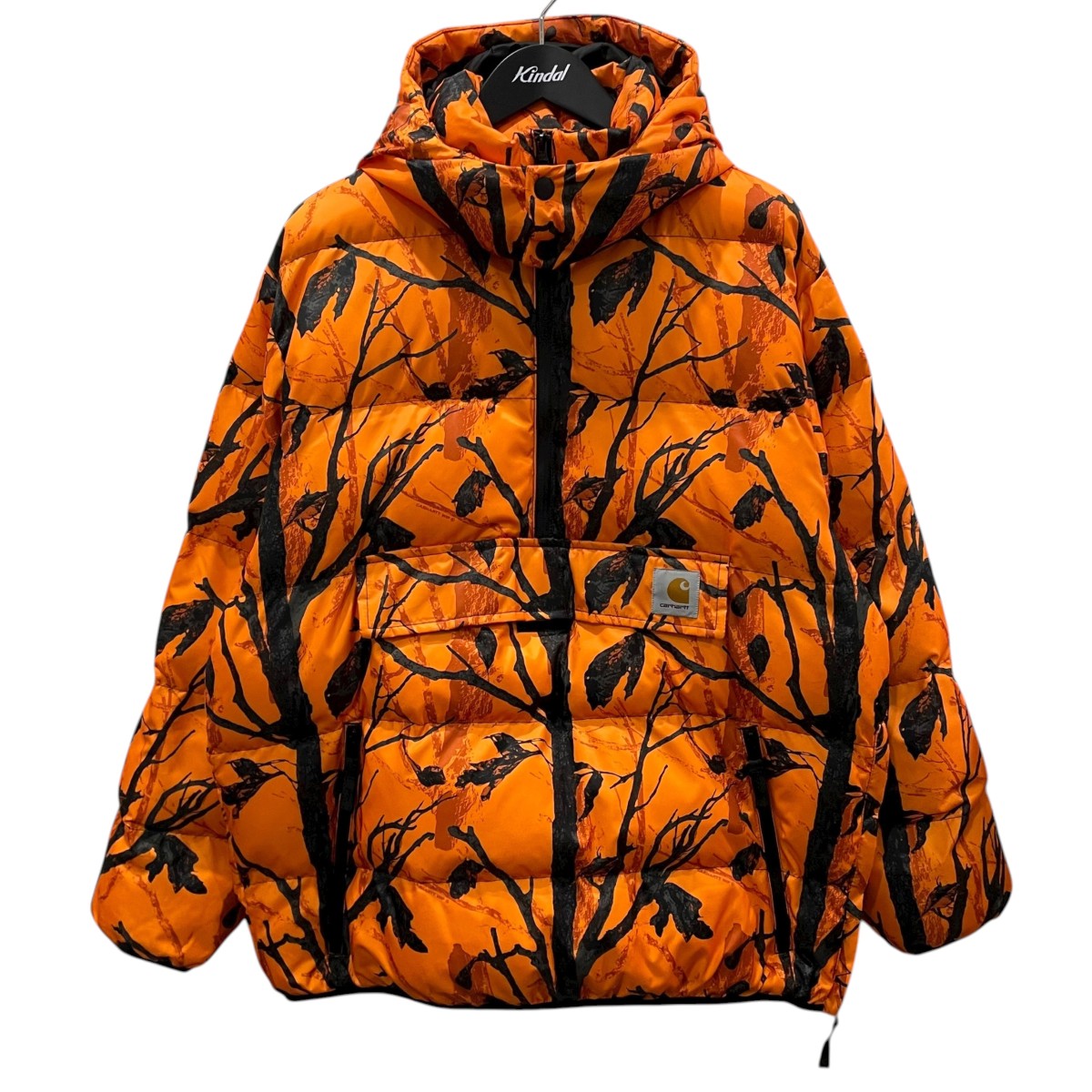 CarHartt(カーハート) カモツリー柄ハーフジップ中綿ジャケット Jones