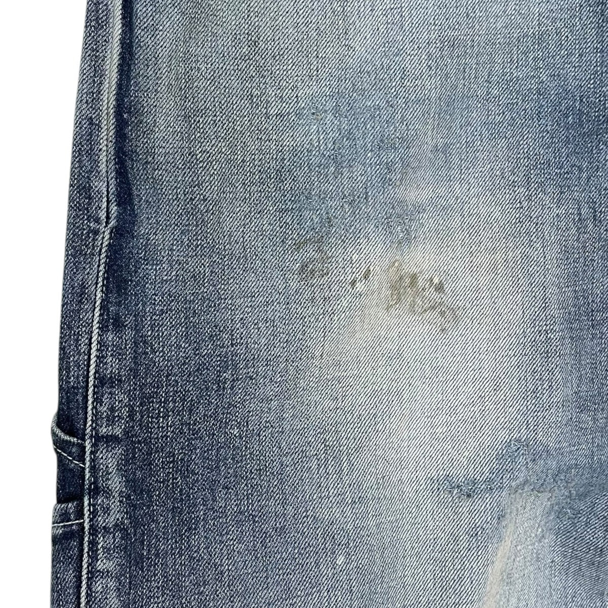 ANCELLM×WISM 25AW 加工デニムハーフパンツ BOXY DENIM PAINTER SHORTS ボクシーデニムペインターショーツ ACW-11 古着・中古-5枚目のアイテム画像