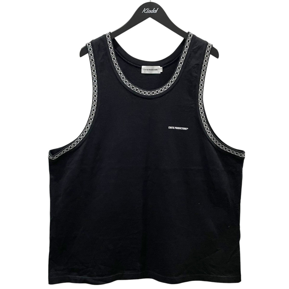 COOTIE PRODUCTIONS 25SS ロゴプリントタンクトップ Jacquard Ringer Error Fit Tank Top ジャガード リンガー エラーフィット タンクトップ CTE-25S319 古着・中古-1枚目のアイテム画像