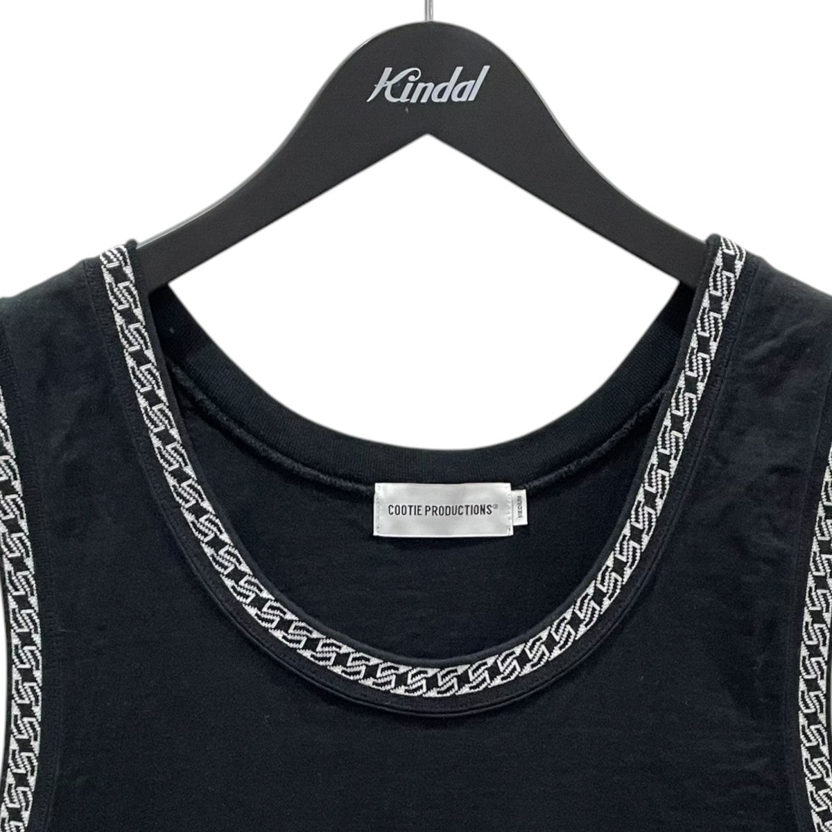 COOTIE PRODUCTIONS 25SS ロゴプリントタンクトップ Jacquard Ringer Error Fit Tank Top ジャガード リンガー エラーフィット タンクトップ CTE-25S319 古着・中古-3枚目のアイテム画像