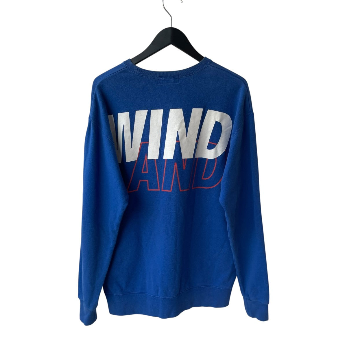 WIND AND SEA(ウィンダンシー) トレーナー ブルー サイズ L｜【公式