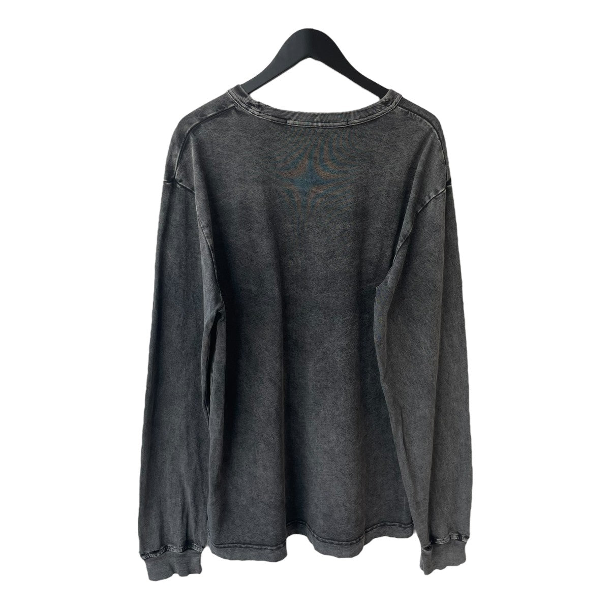 alexanderwang ダークグレー 長袖カットソー alexander wang - OVERSIZED UNISEX TRIPLE LAYER TEE