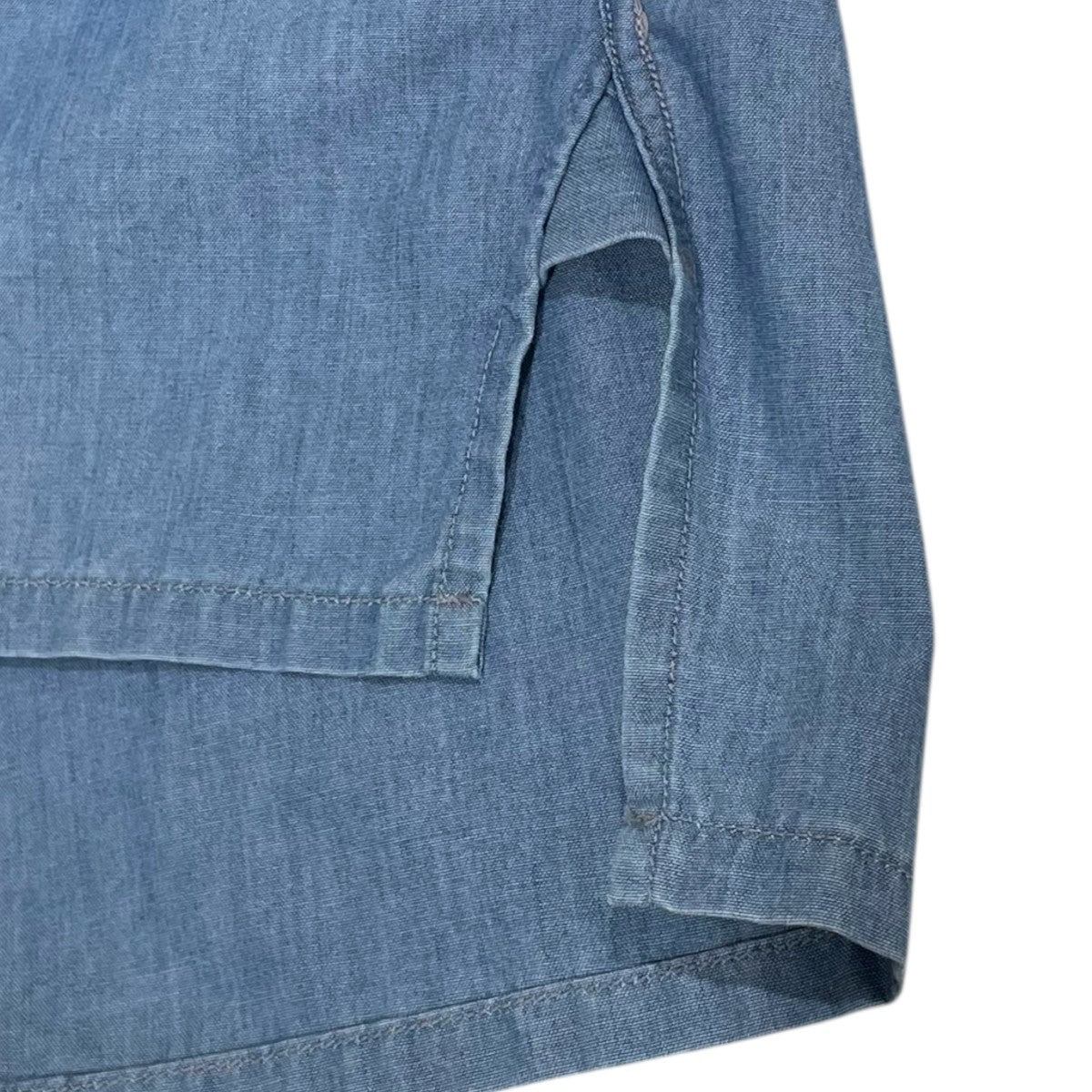 nanamica(ナナミカ) オープンカラーシャンブレーシャ Open Collar