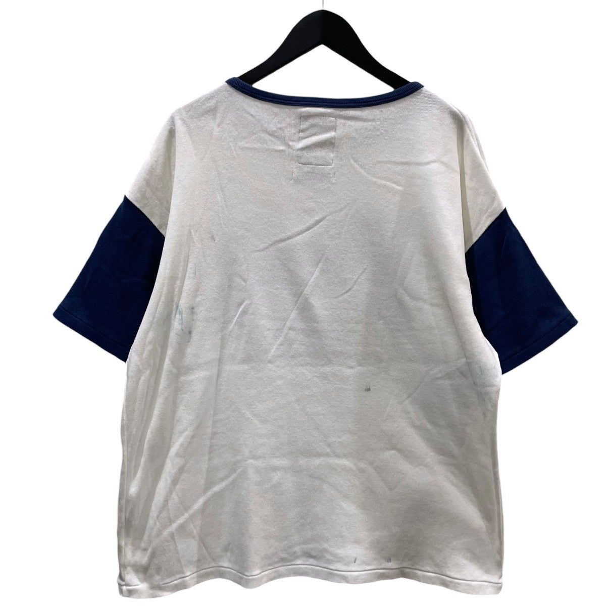 BOWWOW 25SS 加工Tシャツ WEST POINT LOGO RIBBED SS CS ウエスト・ポイントロゴ リブ ショートスリーブカットソー BW251-WLRCA 古着・中古-2枚目のアイテム画像