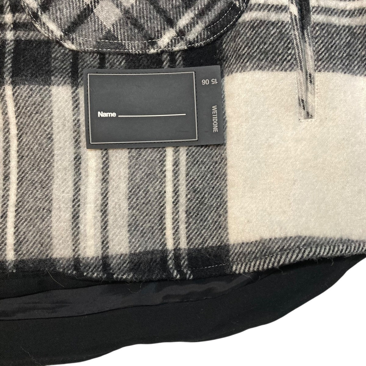 チェックプルオーバージャケット52-08-11-08024