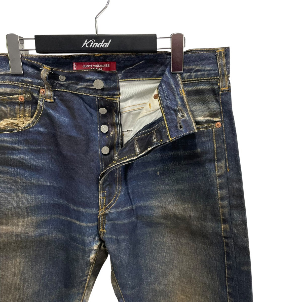 パンツマン COTTON OX × LEATHER POCKET PANTS（その他パンツ）｜JUNYA